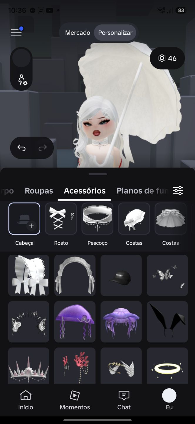CONTA ROBLOX FEMININA +400 REAIS GASTOS | SKINS, ANIMAÇÕES, GESTOS E GAMEPASSES.