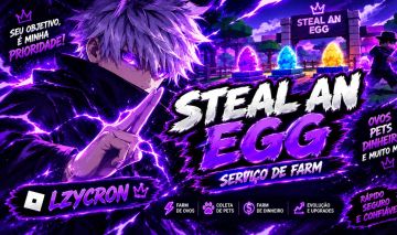 Steal an Egg Roblox Farm de Ovos, Pets, Velocidade e Dinheiro