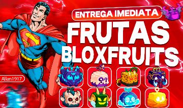 FRUTAS FISICAS BLOX FRUITS (ROBLOX) KITSUNE, DRAGÃO, YETI, DOUGH, LEOPARDO...