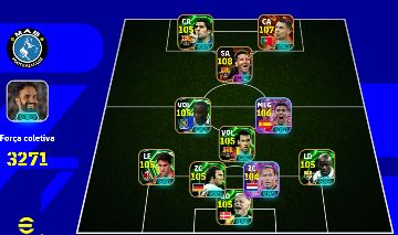 Conta efootball com muitos épicos