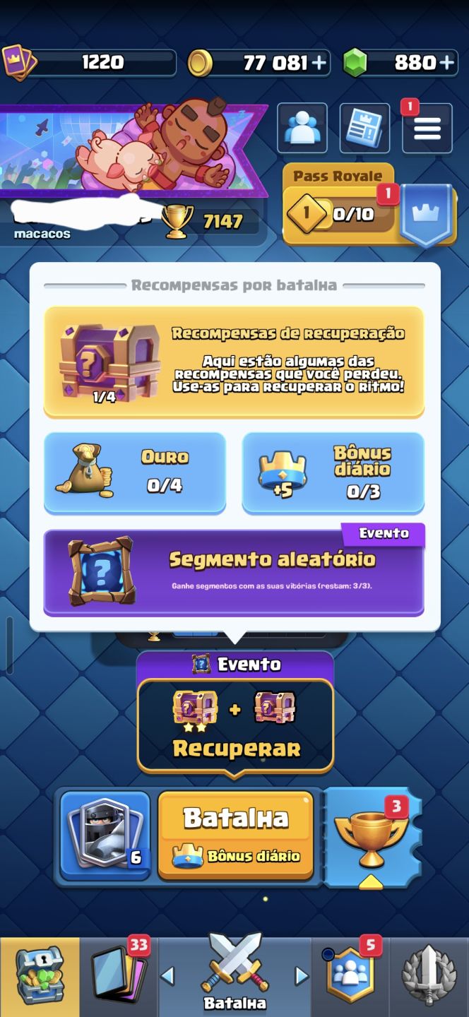 Conta com todos os Brawlers, muitas Skins + Conta Clash royale