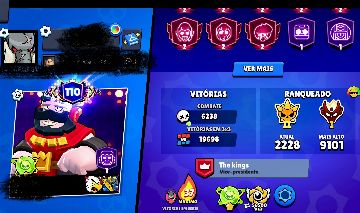 CONTA BRAWL STARS COMPLETAMENTE FULL (TOP BR)