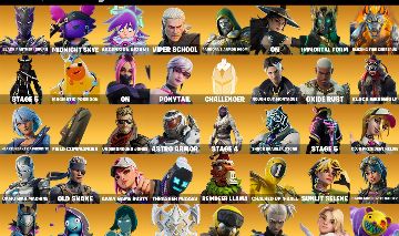 Conta com várias skins top só pegar e jogar