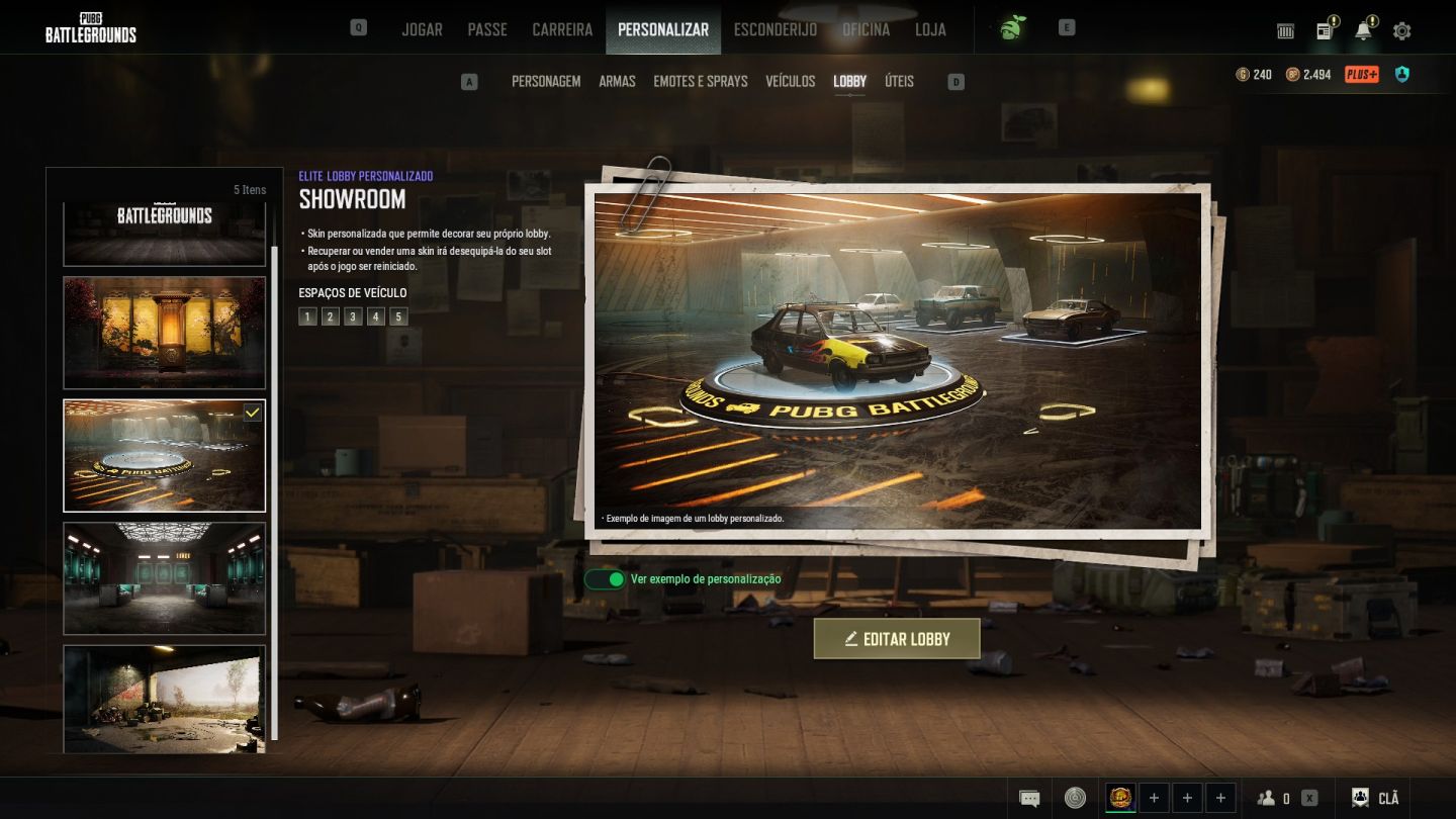 PUBG PC | PGI Gloves + 10 Progressivas | LVL 500 TIER 5