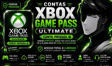 XBOX GAMEPASS ULTIMATE CONTA PRIVADA | CONSOLE PC, XCLOUD + ENTREGA RAPIDA