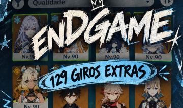 CONTA ENDGAME +129 GIROS, BUILDS ÓTIMAS