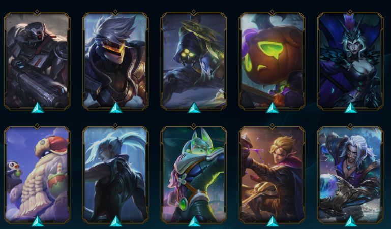 Conta lol 152 skins- ESME 1 (exdima)