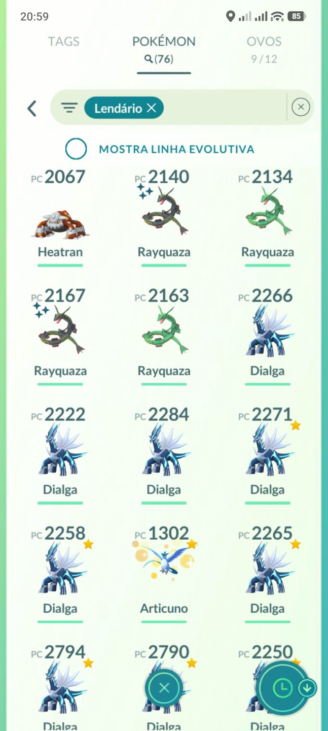 Conta Pokémon GO Lvl 40 | Lunala 100% IV | 76 Lendários, Shinys Meta, Eternatus