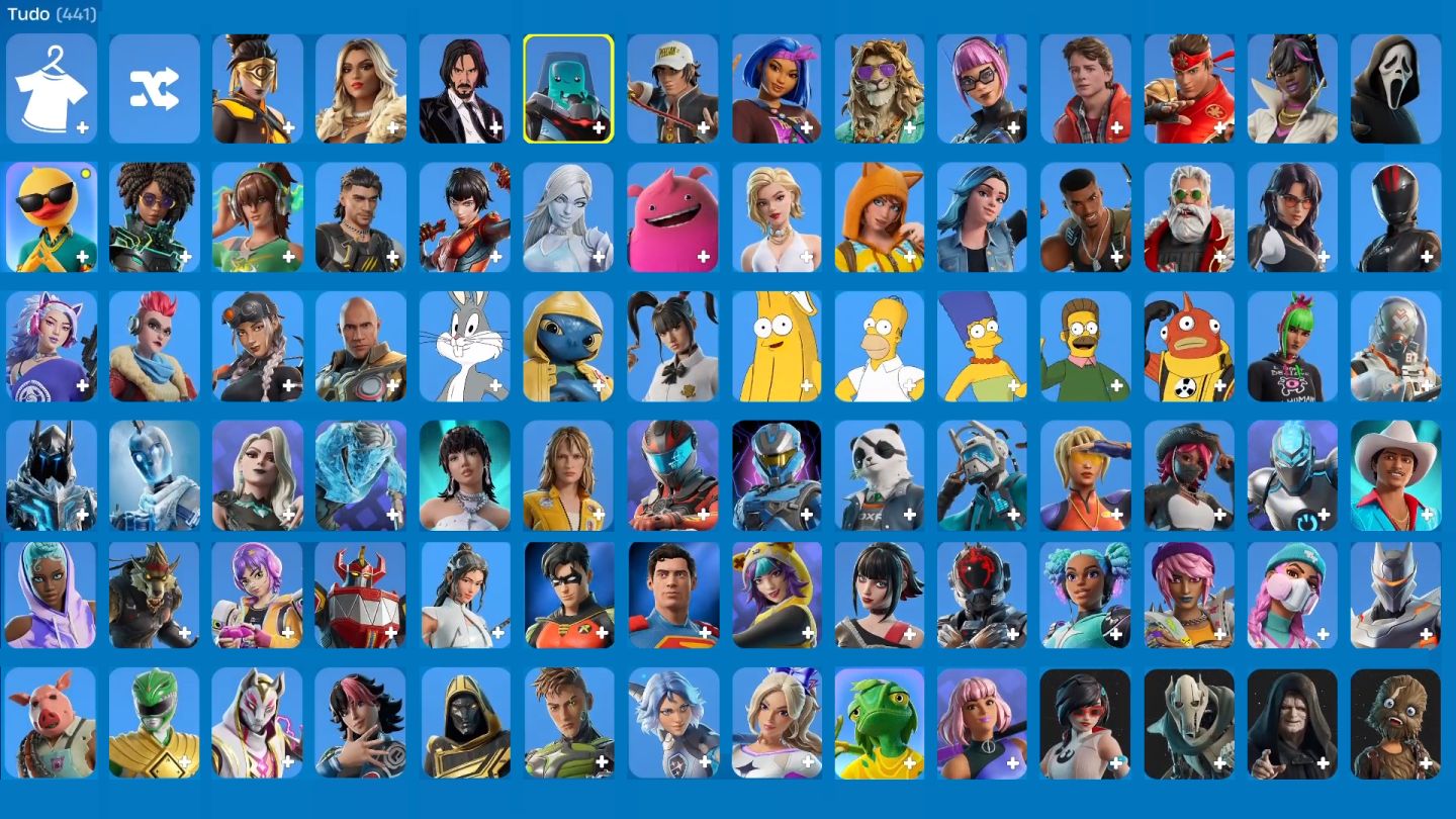 CONTA OG 2017 FORTNITE 400+ skins