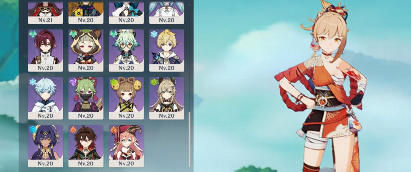 CONTA DE GENSHIN BOAZINHA