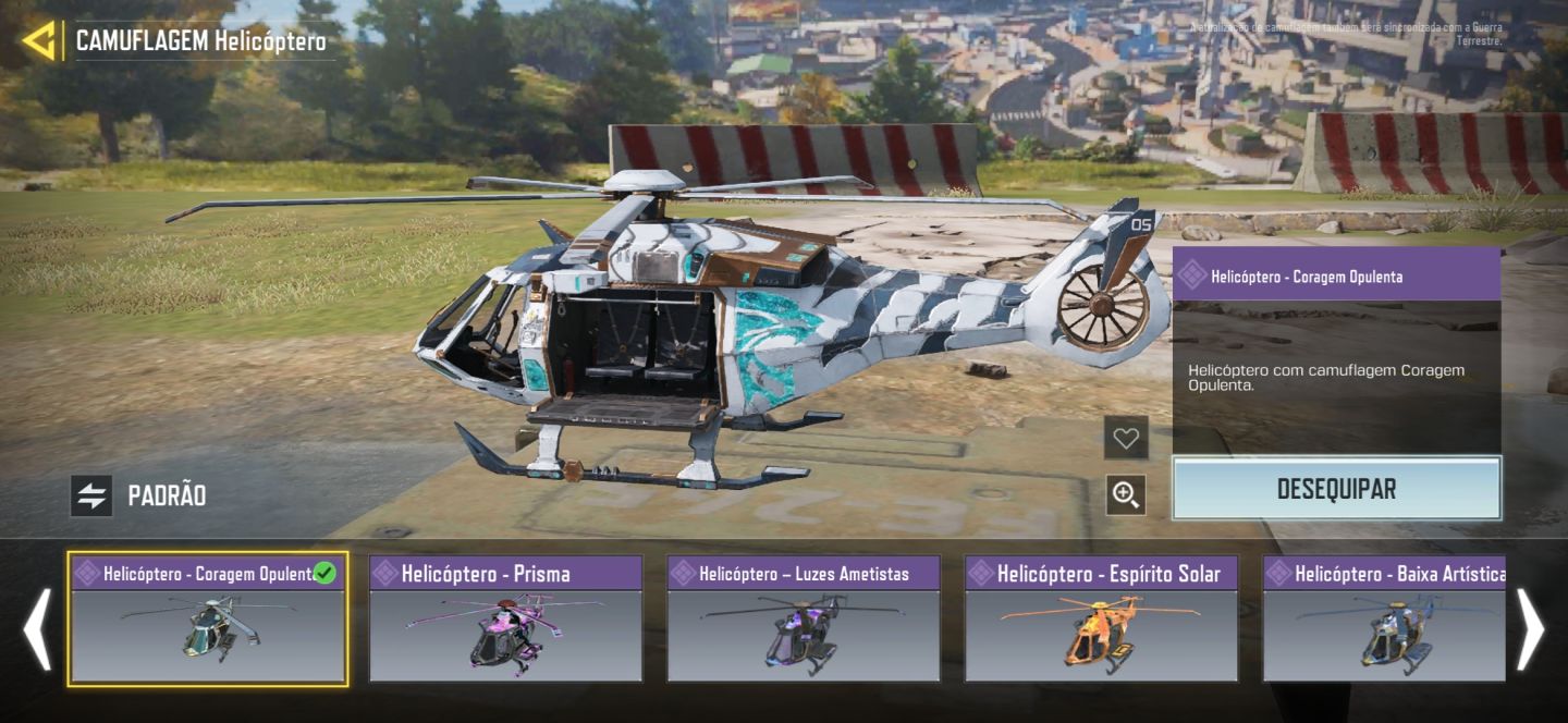 Conta COD Mobile com várias skins raras