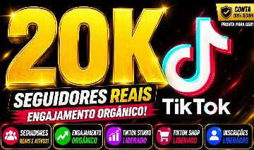 TIKTOK +20K REAIS | 4,6 MILHÕES DE VIEWS | LIVE + STUDIO LIBERADOS