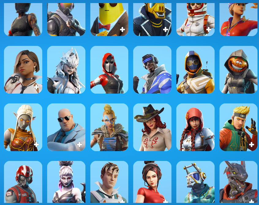 (VALOR NEGOCIAVEL) CONTA FORTNITE OG 150+ SKINS CONTA RARA