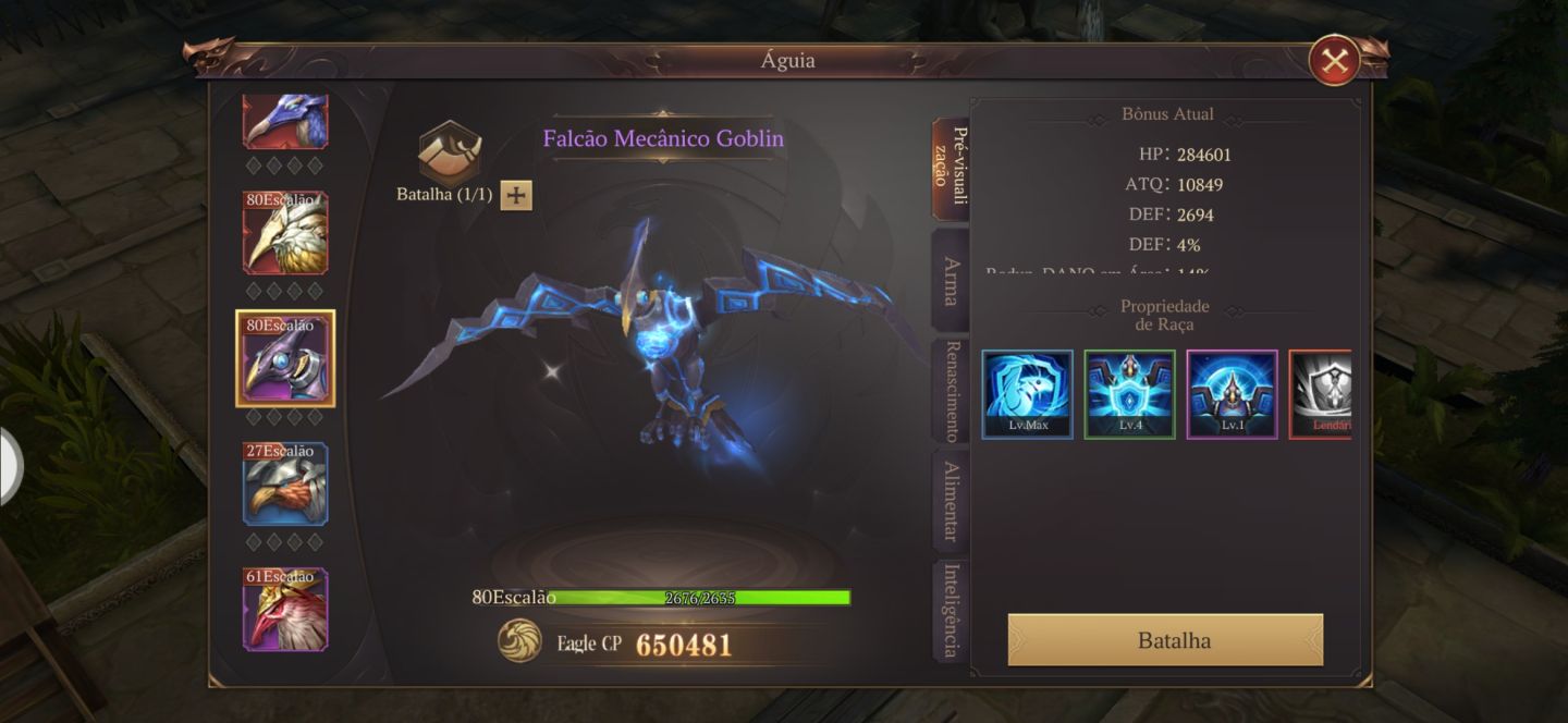Conta Mu Dark Epoch vip9 t8 LV 453