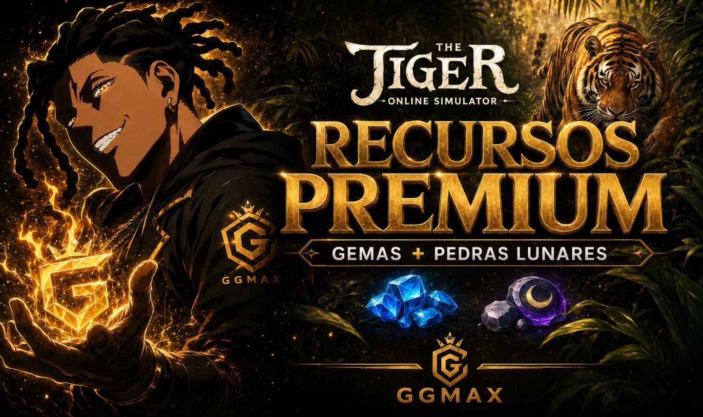 THE TIGER: ONLINE SIMULATOR | GEMAS + PEDRAS | ANDROID E IOS | TOP VENDAS