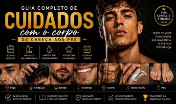 Guia Completo de Cuidados com o Corpo Da Cabeça aos Pés