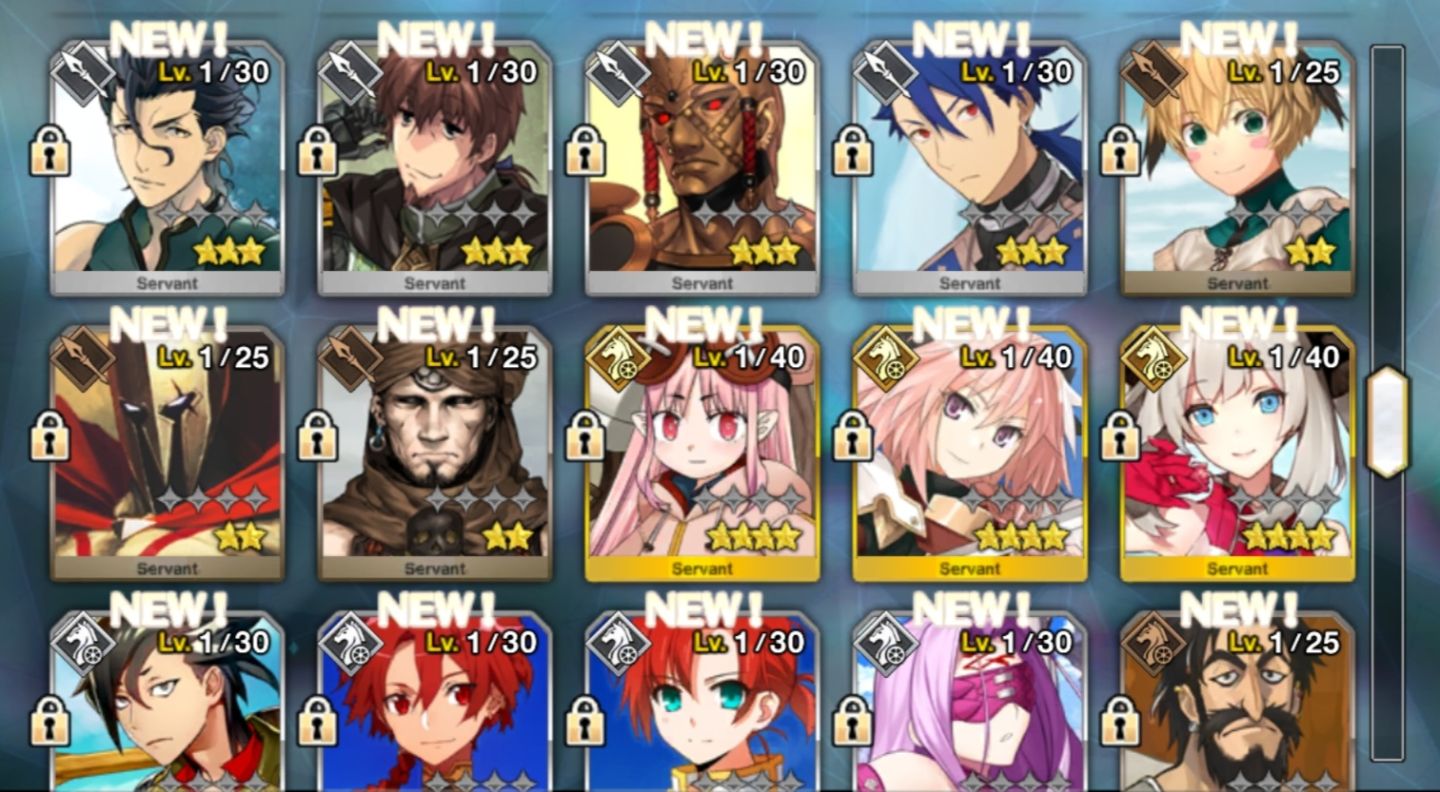 CONTA FATE GRAND ORDER/JP - Oberon, Summer Skadi, Ciel