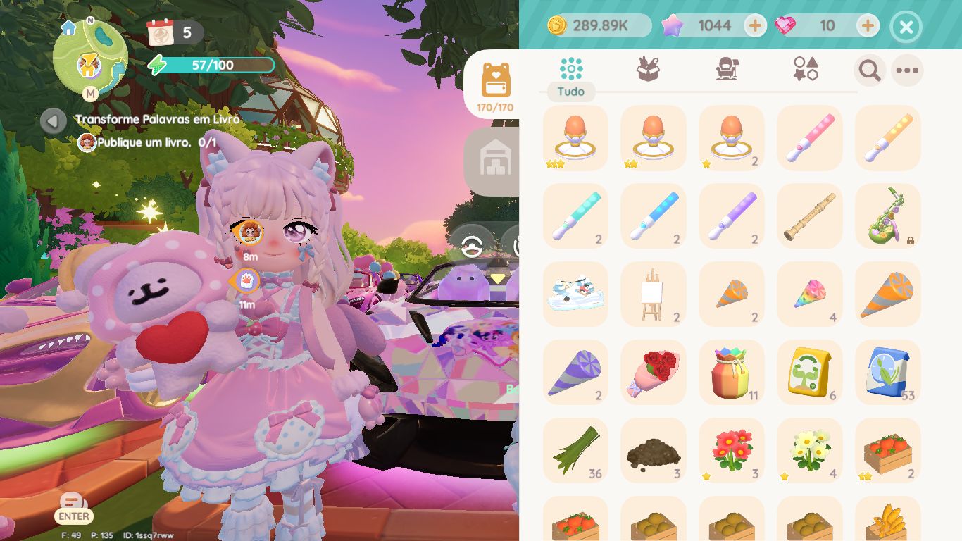 CONTA HEARTOPIA LVL 37 + TODOS OS CARROS MY LITTLE PONY!