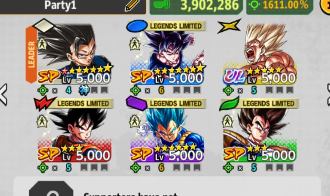Conta Dragon Ball Legends Com Goku SSJ Ultra + 34 LFS
