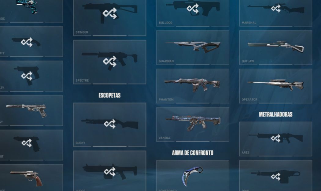 CONTA VALORANT | +R$1.550 EM SKINS | FULL AGENTES |