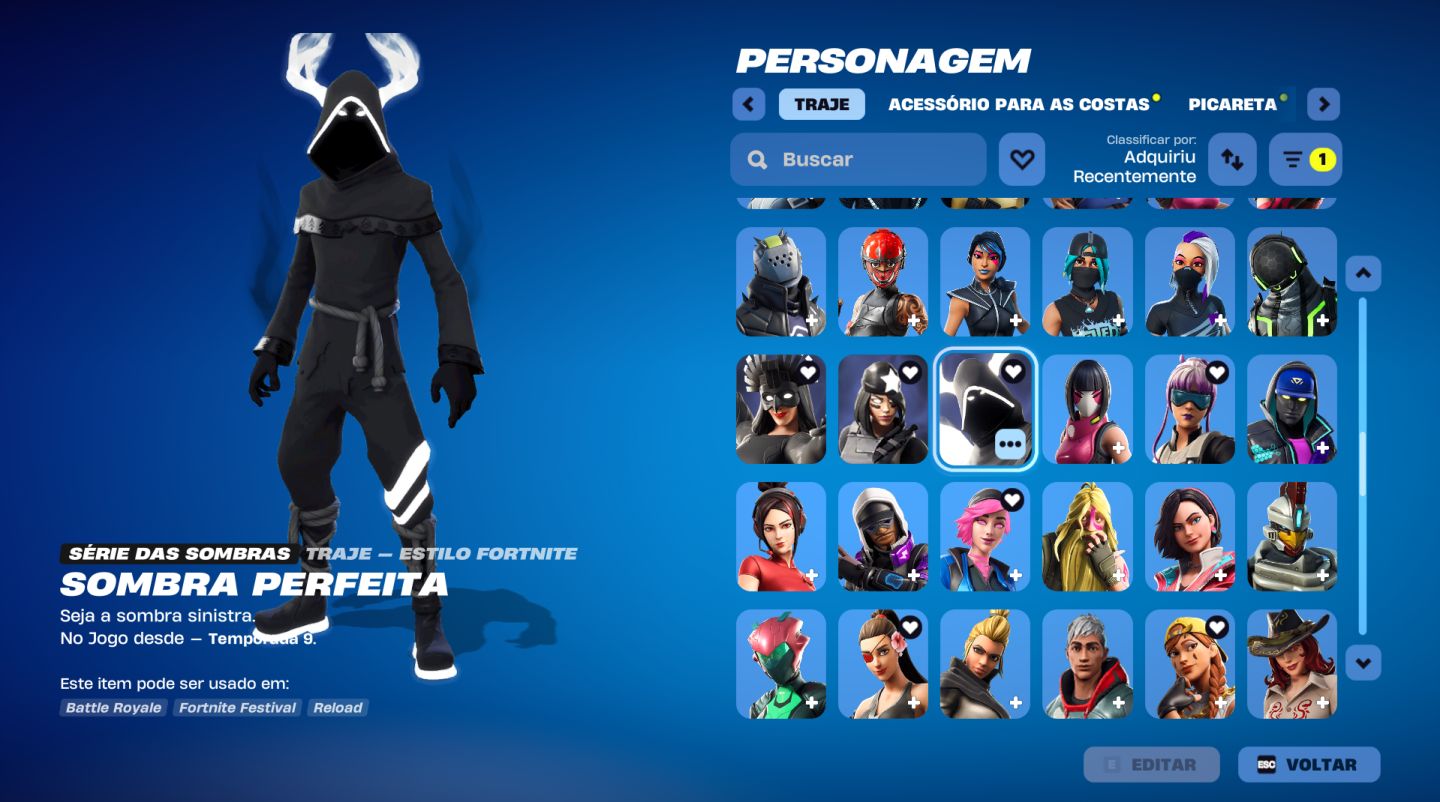 Conta fortnite (Salve o Mundo Fundador) (Troca de E-mail Disponivel)