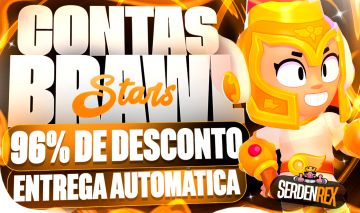 95% DE DESCONTO, CONTAS BRAWL STARS, 60K,50K,40K,30K,20K,10K, TROFEUS, BRAWLERS