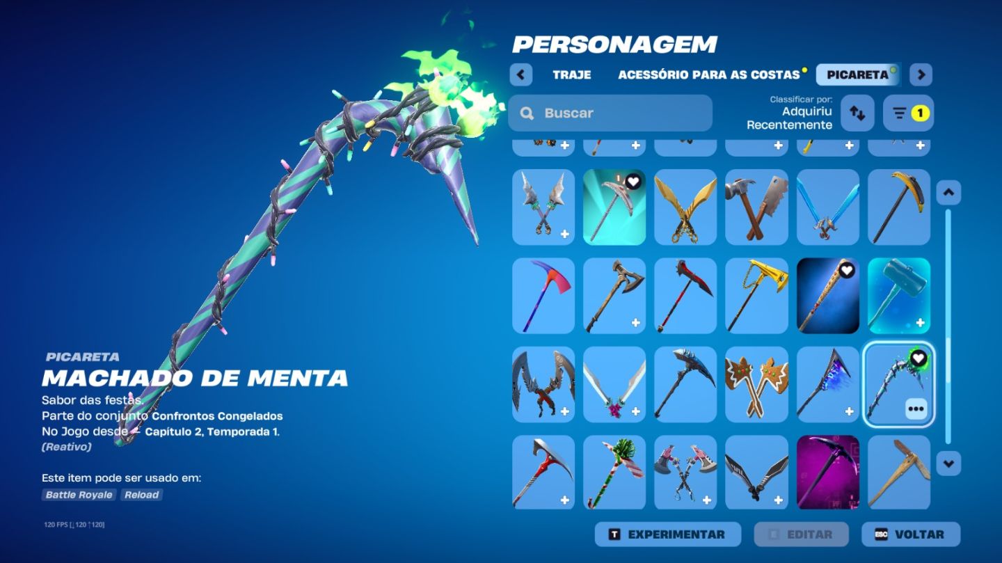 Conta epic games com fortnite skins muito rara e Ea fc 27