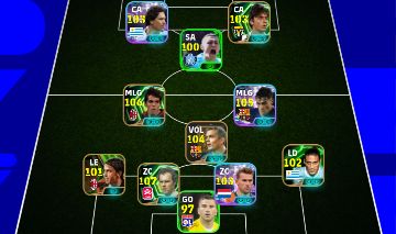 EFOOTBALL 2022 RARA | Beckenbauer 107, Kaká 106, Pedri 105