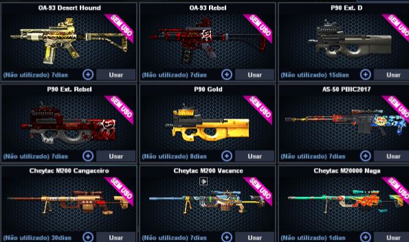 POINT BLANK (SEGUNDO TENENTE 1) (COM ITENS DE CASH) (ENTREGA AUTOMATICA)