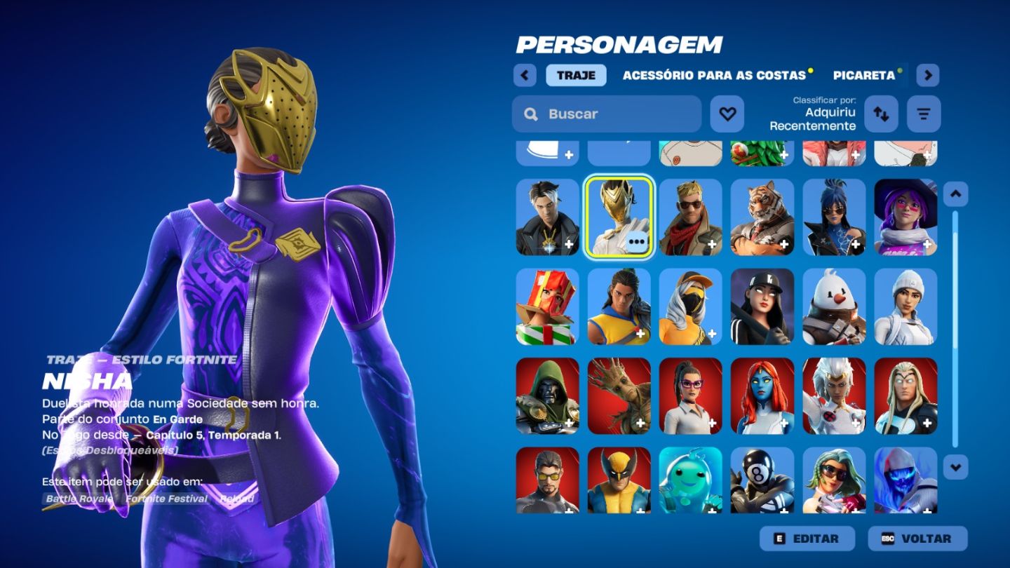CONTA DE FORTNITE COM 43 SKINS | Wolverine | PROMOÇÃO!