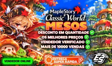 MapleStory Classic World - Mesos - DESCONTO EM QUANTIDADE