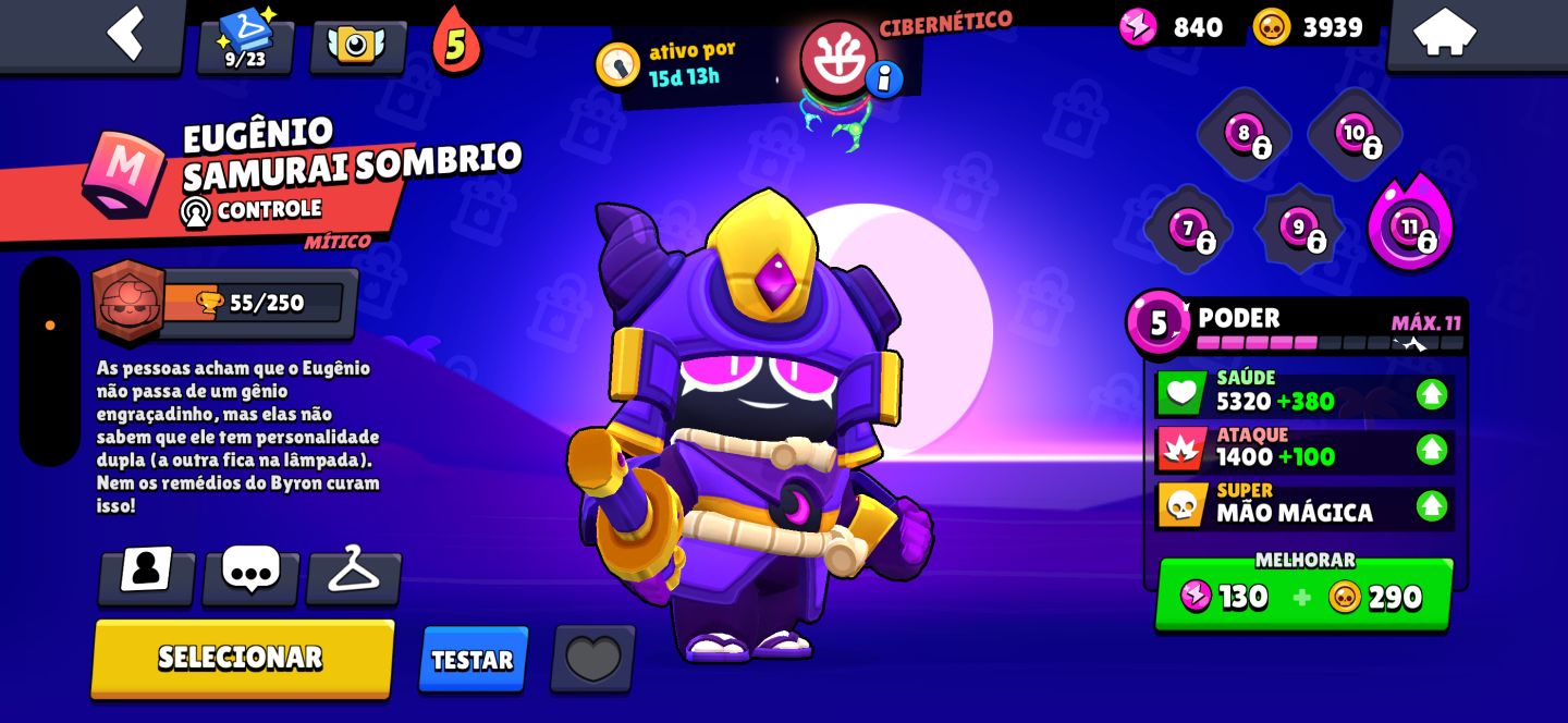 CONTA DE BRAW STARS 26k + CONTA DE CLASH ROYAL 4600 TROFÉUS E VARIAS CARTAS
