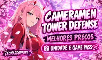 90% Off - Cameraman Tower Defense [Entrega Rápida] Unidades e Game Pass