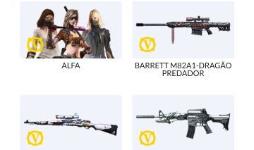 Conta CrossFire AL | Marechal Nível 1 | 460+ Itens | 25+ VIPs (Barretts, M4A1s,