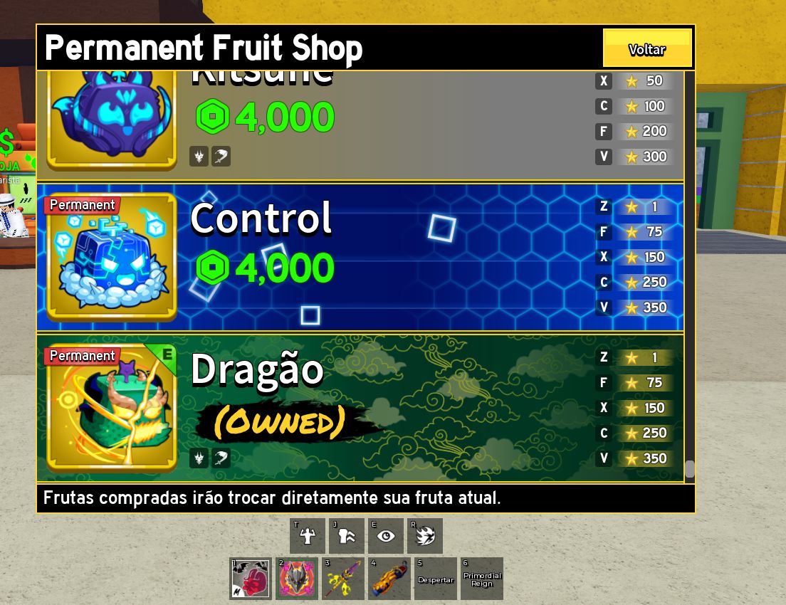 CONTA DE BLOX FRUIT COM DRAGON PERMANENTE!!