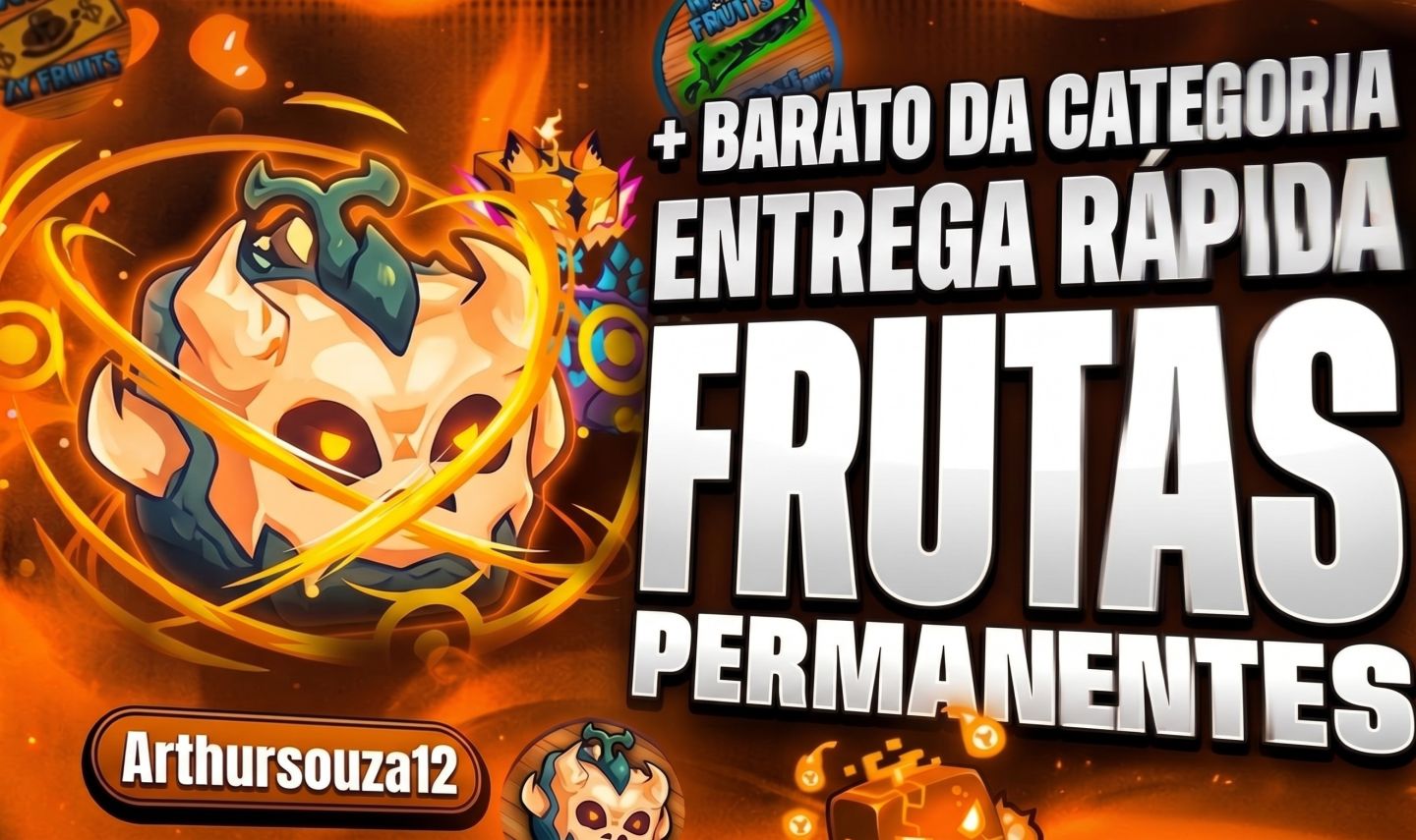 FRUTAS PERMANENTES BLOX FRUITS | ENTREGA RÁPIDA | O MENOR PREÇO DO MERCADO