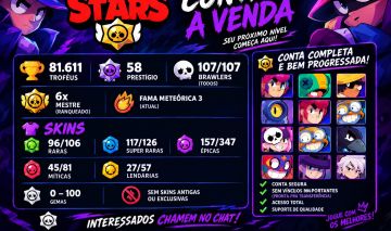 Conta brawl stars