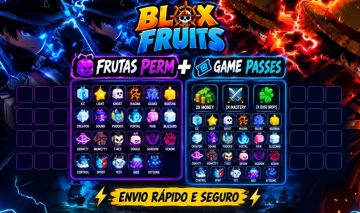 GAME PASS + FRUTAS PERM | BLOX FRUITS