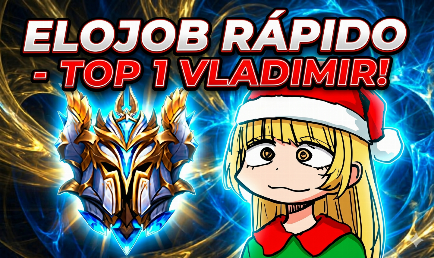 Elojob - WILD RIFT - Ferro ao Monarca! Top 1 Vlad.