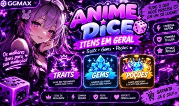 ANIME DICE ROBLOX | TRAITS, GEMS, POÇÕES E ITENS | ENTREGA RÁPIDA