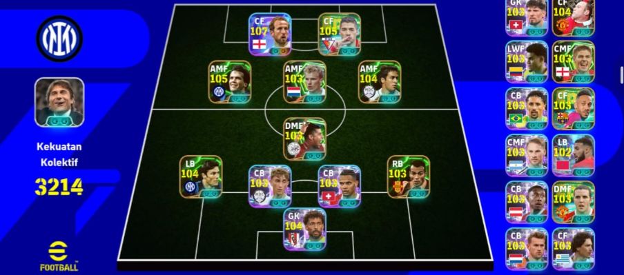 CONTA EFOOTBALL RARA!! HARRY KANE/ SUAREZ BLITZ/ Matthäus