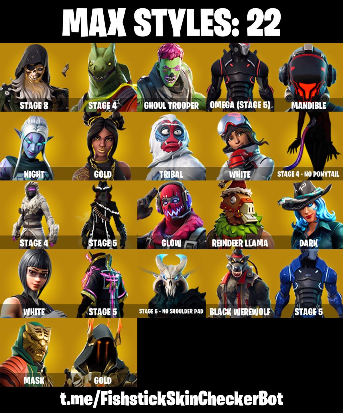 Conta Fortnite com The Reaper | Elite Agent | Blue Team Leader e 68 Skins
