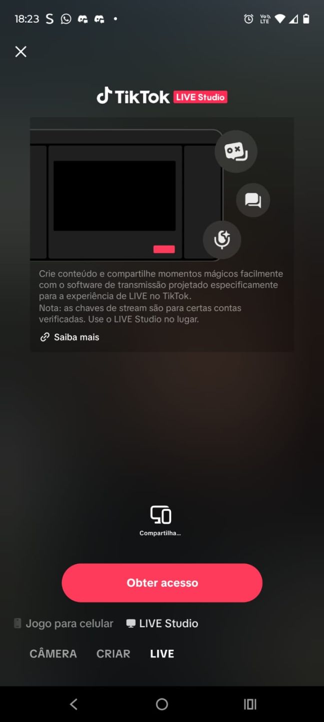 CONTA TIKTOK 26K DE SEGUIDORES| LIVE STUDIO | IP BR