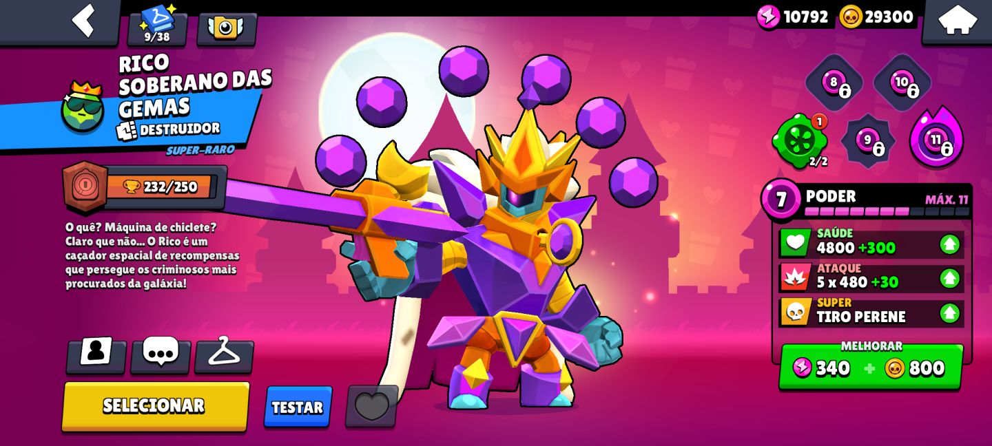 Conta cheia de recursos e skins raras(exclusivas)