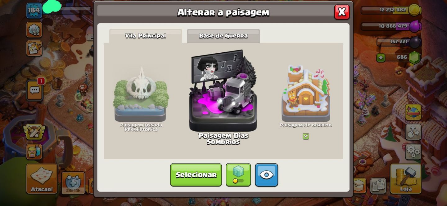 CONTA CLASH OF CLANS CV 16 SEMI FULL (indo pra 17)