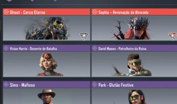 Conta Codm com 6 míticas + 2 operadores místicos
