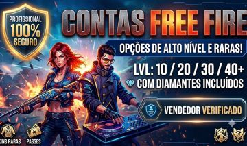 CONTAS FF GEMADAS| ANGELICAL+PUNHO+DIAMANTES+SKINS LENDÁRIAS| VENHA GARANTIR!!