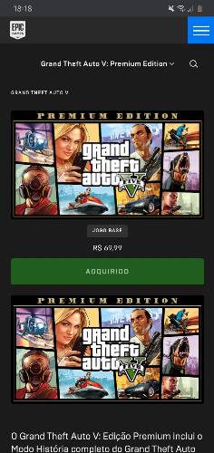 GTA V Premium - Epic Games - Epic Games - GGMAX