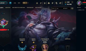 Conta Viego Skin Exaltada E Skins Prestigio Zed/Sett/K - League of Legends