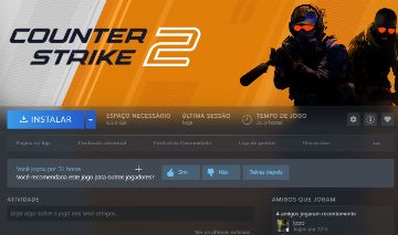 CONTA STEAM CS2 PRIME +30HORAS